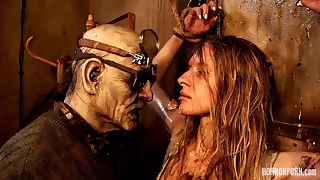 HORRORPORN Perverse Grandpa With His Filthy Get hitched Fuck Sweet Teen Girl